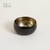 BOWL DE ACERO INOX BLACK & GOLDEN NISHA 14X7 CM