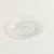 PLATO VIDRIO 25CM - comprar online