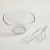 SET ENSALADERA CUADRADA TRANSPARENTE - comprar online