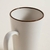 MUG CERAMICA ALTO CREMA BORDE - comprar online