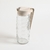 JARRA DE VIDRIO DIAMOND TAPA BEIGE - comprar online
