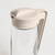 JARRA DE VIDRIO CLASSIC TAPA BEIGE en internet