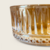 COPETINERO VIDRIO LABRADO AMBAR 13X6CM - comprar online
