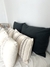 ALMOHADON OXFORD LISO GRAFITO