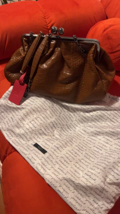 Cartera Pasticcino Weekend MaxMara cuero doble cadena con bolsa - tienda online