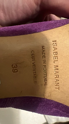 Botinetas de gamuza Isabel Marant t 9 en internet