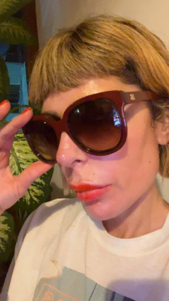 Anteojos de sol Balenciaga Paris / color cherry - CABU