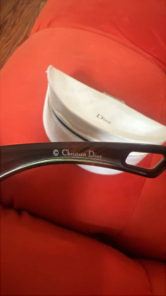 Anteojos de sol Dior caramel con dorado con estuche en internet