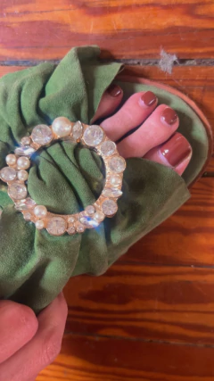 Sandalias cabu con moño y detalle circular glow 39 - CABU