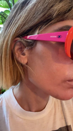 Anteojos de sol Missoni ovalados bicolor - tienda online