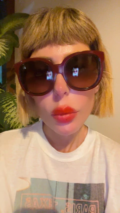 Anteojos de sol Balenciaga Paris / color cherry - tienda online