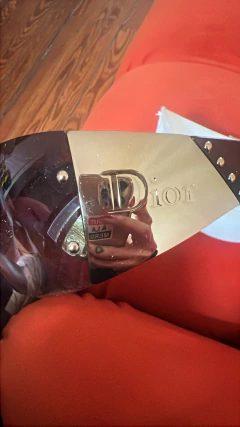 Anteojos de sol Dior caramel con dorado con estuche