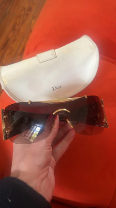 Anteojos de sol Dior caramel con dorado con estuche - comprar online