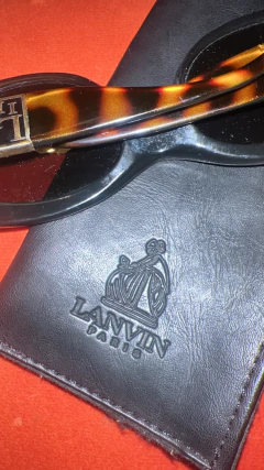 Gafas de sol Lanvin con estuche ovalado vintage - tienda online