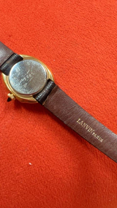Reloj de pulsera Lanvin Paris acuerda sin necesidad de pilas en internet