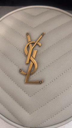 Cartera redonda Saint Laurent con funda sin uso - comprar online