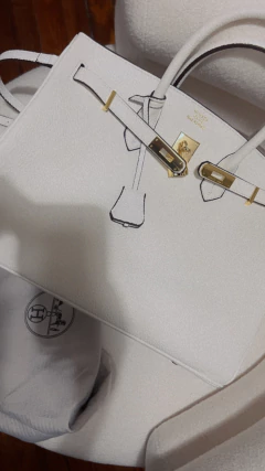 Birkin Hermes vintage Cartera de mano con candado - tienda online