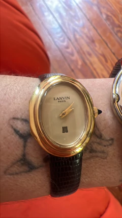 Reloj de pulsera Lanvin Paris acuerda sin necesidad de pilas - CABU
