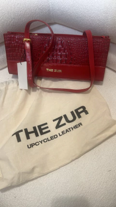 Cartera sin uso nueva cuero pieza única bandolera de cuero upcycled