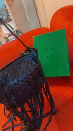 Cartera con flecos Bottega Veneta con. Caja
