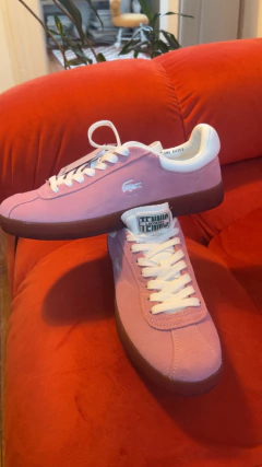 Imagen de Zapatillas Lacoste tenis casual Rosa nuevas sin uso