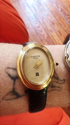 Reloj de pulsera Lanvin Paris acuerda sin necesidad de pilas - comprar online