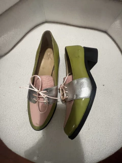 Zapatos JK tipo mocasín con taco bajo 38