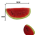 Melancia Triangular Artificial - comprar online