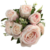 Imagem do Buquê de Rosa Encaracolada Artificial Com 7 Rosas