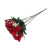 Botão de Rosa Aveludado Artificial Com 12 Peças - Papoula Flor Comércio EIRELI