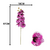Haste de Orquídea Artificial Com 9 Flores - comprar online