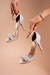 Sandalias Talonera Vestir Mujer Fiesta Taco 9.5cm 6210-655 en internet
