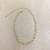 Choker Corrente Elos Ovais Banhada no Ouro - CK860 - comprar online