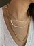 Choker De Fita 3mm Banho De Ouro Ou Ródio Branco - CK601 e CK701 - comprar online