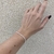 Pulseira Riviera Com Zircônias de 2mm e 4 Garras Em Prata 925 - PL1006 - LAURA ASSUNÇÃO SEMIJOIAS 