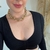 Choker Corrente Grossa Banhado No Ouro - CK552 - loja online