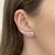 Brinco Ear Cuff 6 Pontos De Luz De Zircônias Banhado No Ouro/Ródio - BR945