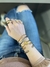 Imagem do Bracelete Liso Arredondado Prata Ou Dourado - PL707