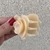 Piranha De Cabelo Flor De Acetato Com Três Dentes - PS308 - LAURA ASSUNÇÃO SEMIJOIAS 