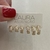 Kit Trio Argolas Larguinhas Cravejadas Banhadas No Ouro - KTBR348 - loja online