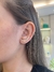 Brinco Ear Cuff Pontos de Luz Redondos e Retangulares Dourado- BR2070 - LAURA ASSUNÇÃO SEMIJOIAS 