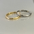 Bracelete Liso Arredondado Prata Ou Dourado - PL707 - loja online
