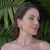 Brinco Alga Com Três Galhos Ondulados Banhado No Ouro - BR3054 - LAURA ASSUNÇÃO SEMIJOIAS 