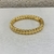 Bracelete Torcido Prata/Dourado - PL996TORC