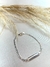 Pulseira Corrente Plaquinha Prata 925 - PL818 na internet