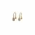 Brinco Anzol Banhado a Ouro - Bolinha/ Ponto de Luz/ Pérola/ Gota/Coração - BR1016 - comprar online