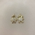 Colar Casal De Filhos (Pingente Menino e Menina) Cravejados Com Zircônias E Um Separador Banhado No Ouro - PG390 - loja online