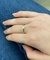 Anel Solitário com Zircônia de 4mm e 4 Garras Banhado a Ouro - AN921/AN1544 - loja online