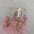 Imagem do Bracelete Aberto Com Filete Retangular Largo No Meio Banhado No Ouro/Ródio - PL1389