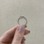 Imagem do Anel Solitário Zircônia de 6 MM Banhado No Ouro/Ródio -AN1562